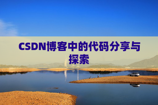 CSDN博客中的代码分享与探索
